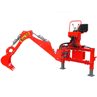 Agrieuro Top Line RES30 - Retroexcavadora para tractor con desplazamiento lateral