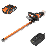 Worx WG264E - Cortasetos de bater&iacute;a - 20V/2Ah - Cuchilla de 56 cm