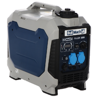BullMach Fulgor 3000 - Generador de corriente inverter 3,3 kW - Continua 3 kW monof&aacute;sico