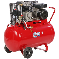 FIAC AB 100/268 - Compresor de aire el&eacute;ctrico monof&aacute;sico de correa - Motor 2 HP - 100 L