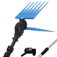 Campagnola Elektra - P&eacute;rtiga de aluminio de 150-220 cm - Vareador de aceitunas de bater&iacute;a
