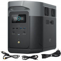 EcoFlow Delta 2 Max - Bater&iacute;a Estaci&oacute;n de energ&iacute;a Port&aacute;til - 2400W - 2048Wh/51.2V