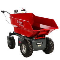 Blue Bird WB 500EH - Carretilla de bater&iacute;a - 48 V 32 Ah - Caja dumper con volteo hidr&aacute;ulico