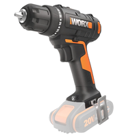 Worx WX100.9 - Taladro atornillador a bater&iacute;a 20V - SIN BATER&Iacute;A NI CARGADOR