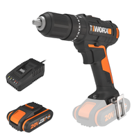 Worx WX370 - Taladro atornillador de impacto a bater&iacute;a - 20V/2Ah