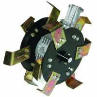 Kit azadas para desbrozadoras con motores Kawasaki y Honda con barra Ø 27 mm