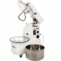 Mixer 1500 H2O Deluxe - Amasadora de espiral abatible de alta hidrataci&oacute;n - 12Kg trif&aacute;sica 2 velocidades