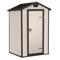 Keter Manor beis - Caseta de jard&iacute;n para herramientas - 129x103x196 cm
