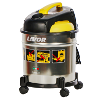 Lavor VAC 20 S - Bid&oacute;n aspirador - (4 en 1) aspirador de s&oacute;lidos y l&iacute;quidos, soplador