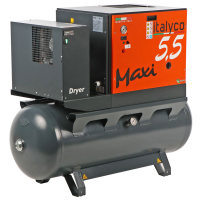 Italyco Maxi 6/270 D - Compresor rotativo de tornillo - Presi&oacute;n m&aacute;x. 10 bar