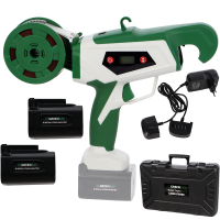 GreenBay TopTie 840 - Atadora de vi&ntilde;a el&eacute;ctrica de bater&iacute;a - 2 x 16.4V 2Ah