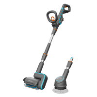 Gardena AquaBrush Universal 04/1 - Limpiador de suelos de bater&iacute;a + Cepillo - BATER&Iacute;A Y CARGADOR NO EST&Aacute;N INCLUIDOS