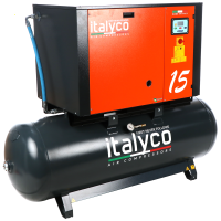 Italyco KV 15/500 Premium - Compresor de tornillo rotativo - Presi&oacute;n m&aacute;x. 10 bar