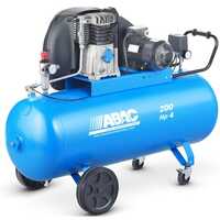 ABAC PRO A39B 200 CT4 - Compresor de aire el&eacute;ctrico monof&aacute;sico de correa - Motor 4 HP - 200 L