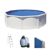 Gre Fidji Redonda &Oslash;460 x 120 cm - Piscina desmontable de acero