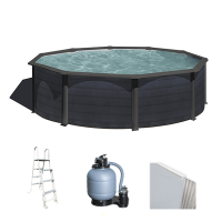 Gre Kea Redonda &Oslash;460 x 120 cm - Piscina desmontable de acero