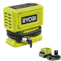 Ryobi RPI18-0 -  Compresor de bater&iacute;a port&aacute;til - 18V - 2Ah