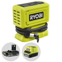 Ryobi RPI18-0 -  Compresor de bater&iacute;a port&aacute;til - 18V - 2Ah