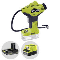Ryobi R18PI-0 - Compresor de bater&iacute;a port&aacute;til - 18V - 2Ah