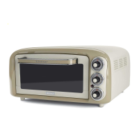 Ariete Vintage Beis - Horno el&eacute;ctrico est&aacute;tico - 18L 1380W