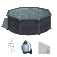 Gre Kea Redonda &Oslash;350 x 120 cm - Piscina desmontable de acero
