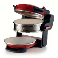 Ariete Pizzeria Rosso 0927/00 - Horno para pizzas el&eacute;ctrico doble