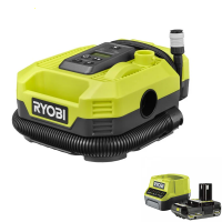 Ryobi RMI18-0 - Compresor de bater&iacute;a port&aacute;til - 18V - 2Ah