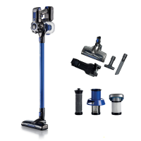 Ariete Lithium Azul - Escoba el&eacute;ctrica recargable sin cable - Bater&iacute;a de iones de litio 22.2 V/ 2.2 Ah