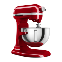 KitchenAid Heavy Duty 5KSM55SXX Roja - Amasadora Planetaria