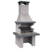 Edilmark Barbecue 70 - Barbacoa para exteriores de le&ntilde;a y carb&oacute;n
