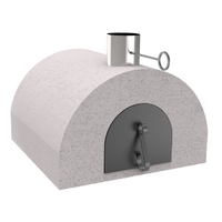Edilmark FR 1600 - Horno de le&ntilde;a de empotrar con superficie de cocci&oacute;n 86x84 cm