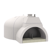 Edilmark FP 100N - Horno de le&ntilde;a de empotrar con superficie de cocci&oacute;n &Oslash; 100 cm - Capacidad de cocci&oacute;n 5 pizzas