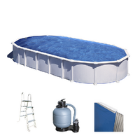 Gre Haiti Ovalada 915x470x132cm - Piscina desmontable - Postes enterrados