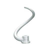 KitchenAid 5KSMBLWD - Gancho amasador revestido de blanco