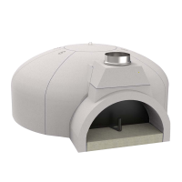 Edilmark FP 140N - Horno para pizza - Superficie de cocci&oacute;n 80mm - Capacidad 10 pizzas