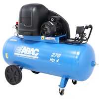ABAC SILENT A39B 270 CT4 - Compresor de aire el&eacute;ctrico trif&aacute;sico de correa silencioso - Motor 4 HP - 270 L