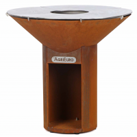 AgriEuro Top-Line Icon 100 - Barbacoa de le&ntilde;a de corten