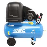 ABAC SILENT A29B 90 CM2 - Compresor de aire el&eacute;ctrico monof&aacute;sico de correa silencioso - Motor 2 HP - 90 L
