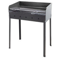 Mille Stella Eco Large - Barbacoa de carb&oacute;n de hierro artesanal - 67,5x37cm