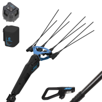 Campagnola MASTER PLUG-IN - P&eacute;rtiga Carbono y Aluminio de 150-220 cm - Vareador de aceitunas el&eacute;ctrico de bater&iacute;a - 21V 5Ah
