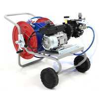 Comet APS 31 - Motobomba fumigadora el&eacute;ctrica con carro - Motor el&eacute;ctrico