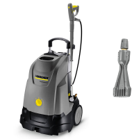 PROMO Karcher Pro HDS 5/15 U eco!Booster - Hidrolimpiadora de agua caliente profesional - 150 bar - 450 l/h