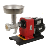 New O.M.R.A Ecoline OM-4740 - Prensa para pasta con motor el&eacute;ctrico 370W