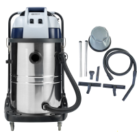 Nilfisk VL100-75 EU GO - Aspirador profesional - Bid&oacute;n de acero inoxidable 75 L - 2000W