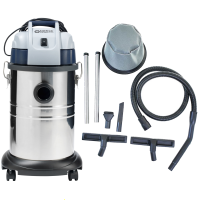 Nilfisk VL100-35 EU GO - Aspirador profesional - Bid&oacute;n de acero inoxidable 35 L - 1000W