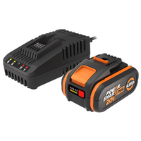 Worx WA3614 - Starter Kit bater&iacute;a PRO 20V/4Ah + Cargador R&aacute;pido