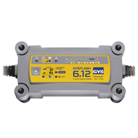GYS Flash 6.12 - Cargador de bater&iacute;as y mantenedor de carga autom&aacute;tico - Bater&iacute;as 12V de 1.2 a 125 ah