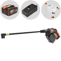 Worx Nitro HydroShot WG633E - Pistola hidrolimpiadora de batería - 20V/4Ah