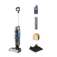 Shark HydroVac WD100EU - Fregadora de suelos el&eacute;ctrica 2 en 1: lava y seca