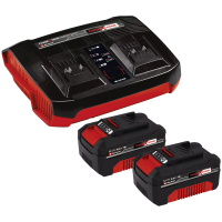 Starter kit Einhell Power X-Change - 2 bater&iacute;as de 18V/4,0Ah y cargador doble